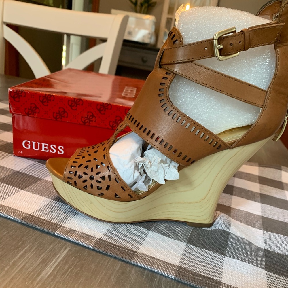 Platform wedge sandals